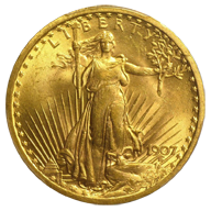 $20 Gold Saint Gaudens Double Eagle