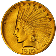 $10 Indian Head Gold Coin