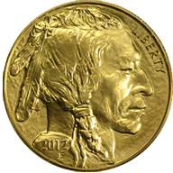 Gold American Buffalo Coin